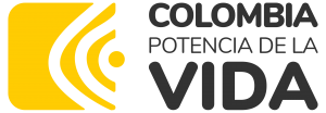 Logo Gobierno Colombia potencia mundial de la vidad