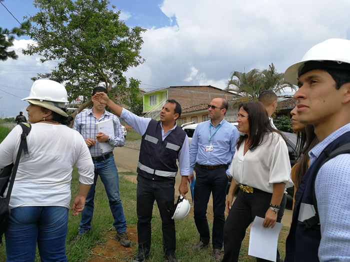 Seguimiento a tres obras de infraestructura ​en Santander de Quilichao, Cauca