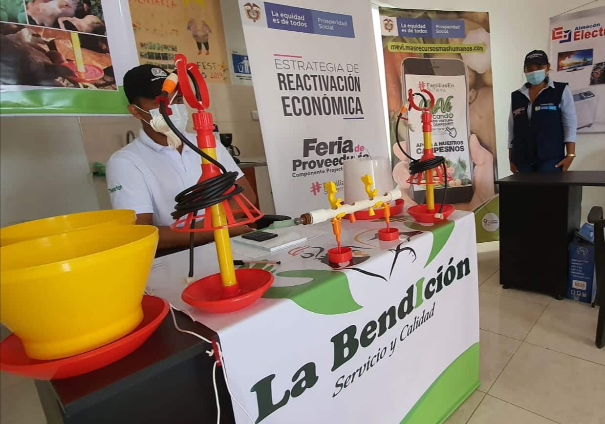 Arranca entrega de incentivos para proyectos productivos de población vulnerable en Bolívar, Sucre y Córdoba