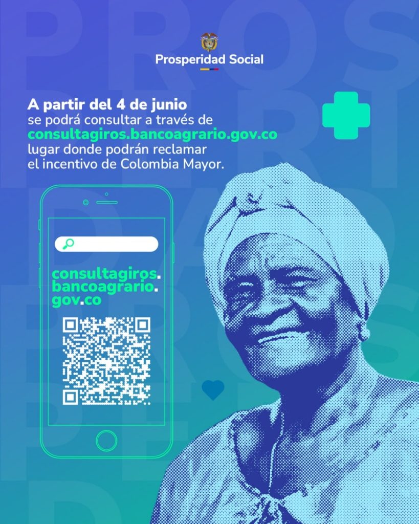 Prosperidad Social inicia la quinta entrega de pagos del programa Colombia Mayor 4