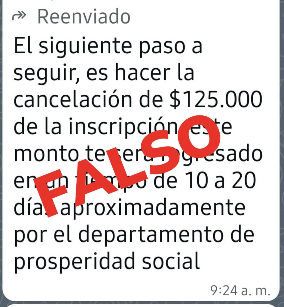 Comunicado Estafas