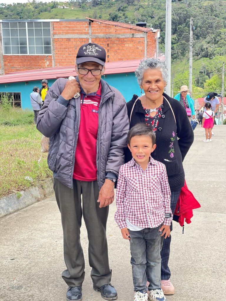 Entrega de papa en Cundinamarca