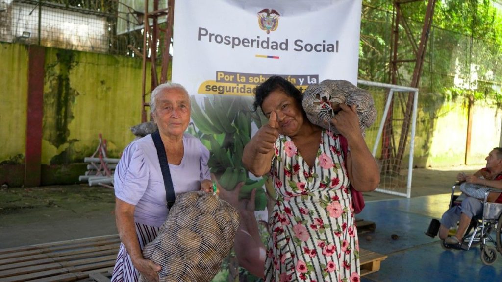 entrega de papa en Guaviare