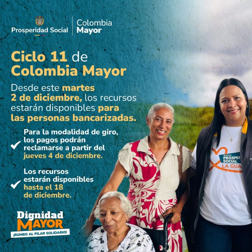 Transferencia de Colombia Mayor