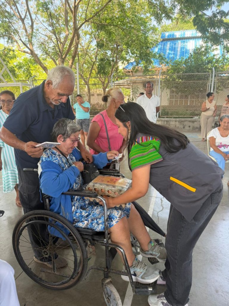 Entrega de alimentos Atlántico