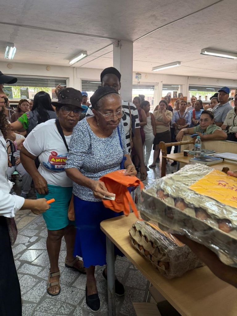 Entrega de alimentos Atlántico