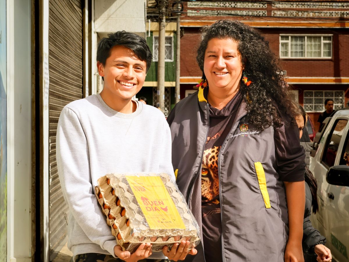 Entrega de alimentos - Cundinamarca