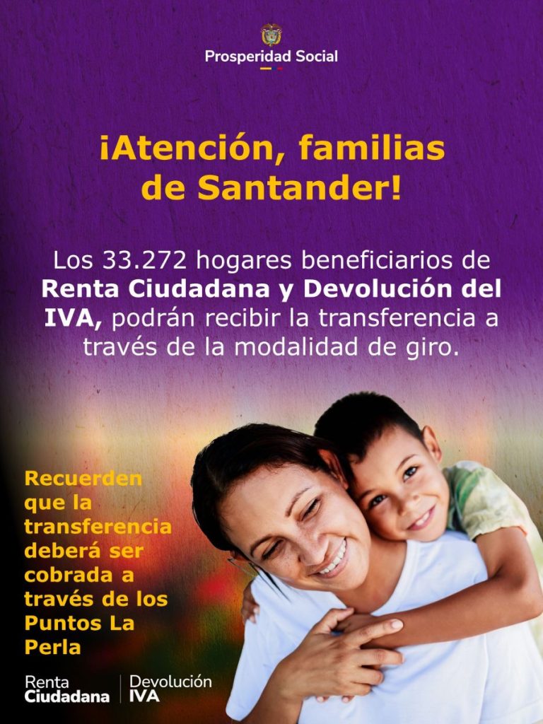 Renta Ciudadana - Devolución de IVA - Santander