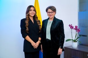 María Daniela Nieto Sabogal y directora de Prosperidad