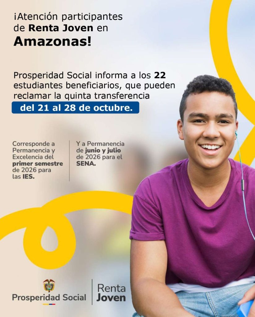 Foto ref. Amazonas Renta Joven 2