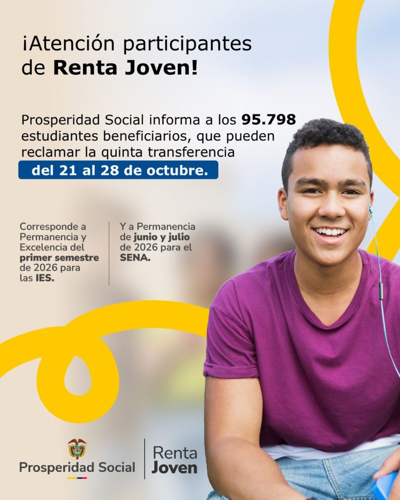 Foto ref. Renta Joven Ciclo 5