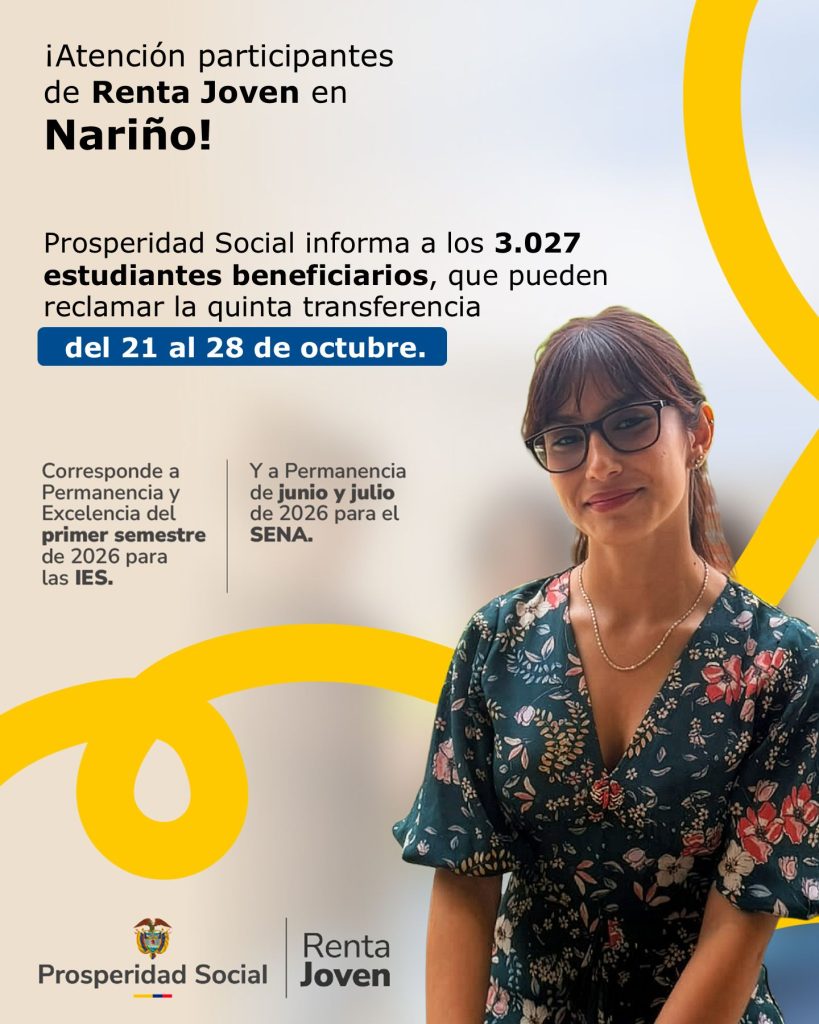 QUINTA ENTREGA RENTA JOVEN NARIÑO