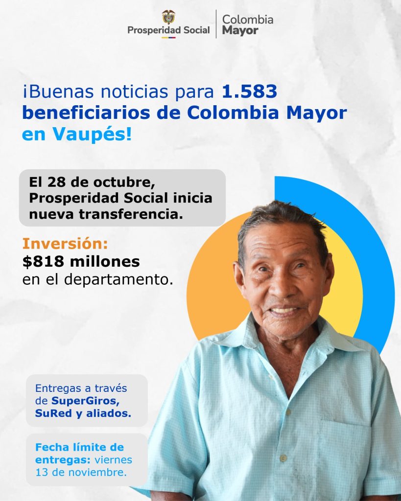Colombia Mayor Vaupes octubre